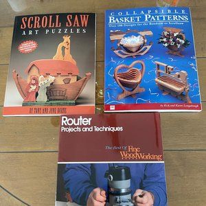 Woodworking Craft books Set of 3